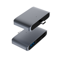Colorii-lector de tarjetas C4A tipo C a SD, micro SD, TF, USB 3,0, para ordenador portátil, teléfono inteligente, PC, hub de tarjetas de memoria