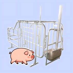 Hengyin Sow Clôture Ferme pour fermes porcines Caisse de gestation <span class=keywords><strong>Spig</strong></span> Caisse de gestation Stylo Décalage de grossesse/Cabane pour truies - Product Image 1