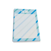 Juego de Papelería en Oferta 2024 que Incluye una Mini Libreta, Dos Notas Adhesivas de Dibujos Animados y un Bolígrafo de Gel para Promoción, Regalo de Oficina o Escuela