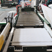 Nouvelle machine de fabrication de dalles de plafond en gypse Hebei Machinery 60x60 cm