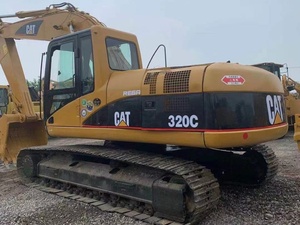 Modelo popular Original CAT320C Excavadoras de segunda mano de buenas condiciones CAT 320c Excavadora de construcción original - Product Image 4