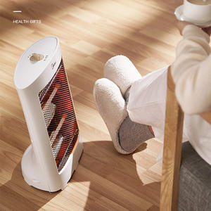 เครื่องทำความร้อนไฟฟ้าขนาดเล็กมีเดีย 15 ตร.ม. ระบบอินฟราเรดไกล ให้ความร้อนเร็ว สีขาว ขนาดกะทัดรัด สำหรับบ้านและสำนักงาน - Product Image 2