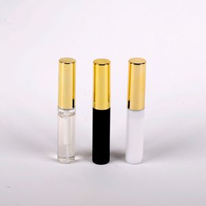 Colle pour faux cils avec capuchon doré, adhésif naturel pour cils, dissolvant facile, outil auxiliaire pour cils, colle pour double paupière, maquillage beauté - Product Image 5