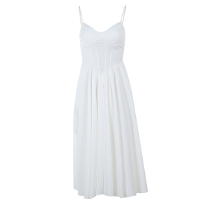 Abito Casual da Donna alla Moda con Scollo a V di Alta Qualità e Cintura Estetica in Vita - Product Image 3