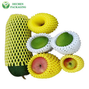 Kaus Kaki Polyfoam Putih Busa Buah, Keranjang Buah dengan Penutup Jaring - Product Image 5