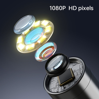 Caméra d'inspection industrielle C30 avec écran HD 4,3 pouces 1080P, étanche, pour tuyaux et égouts, endoscope rigide