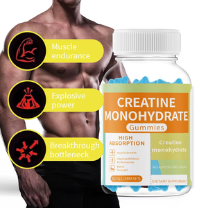 Well Designed <b>Creatine</b> Gummies Enhancing Muscle Strength Gummy Energy Boost Muscle Building Gummy Candy - Product Image 3