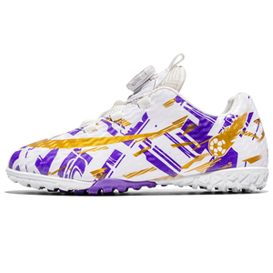 Chaussures de football intérieur personnalisées, chaussures de football TF antidérapantes en tissu extensible, avec mailles à l'air, pour garçons et filles, pour l'extérieur - Product Image 3