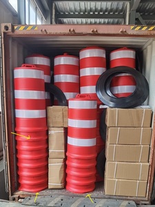 Anti çarpışma bariyeri yol blok ekipmanları trafik yol güvenliği varil - Product Image 6