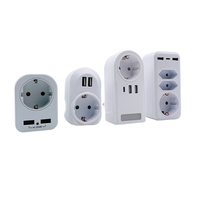 כוח קיר הר Socket עם Usb
