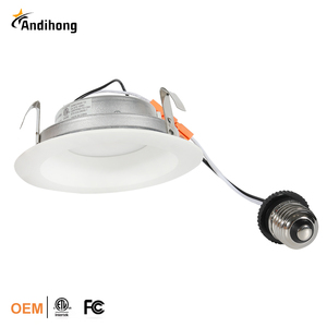 Thiết kế hiện đại E26 trang bị thêm thay đổi độ sáng <span class=keywords><strong>LED</strong></span> đèn ánh sáng 4 inch 6 inch ánh sáng ban ngày <span class=keywords><strong>Led</strong></span> Downlight IP44 đánh giá cho treo trần - Product Image 3