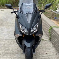 Kit de carénage complet pour moto Yamaha T-MAX 530 ABS en plastique noir sans balais, utilisé, 2015-2016
