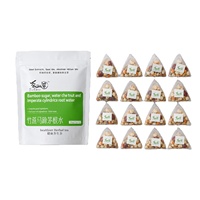 Thé Santé Mélangé Aurorabloom en Gros, Canne à Sucre, Châtaigne d'Eau, Racine d'Imperata, 180g, 12 Sachets, Sans Caféine, Douceur Naturelle
