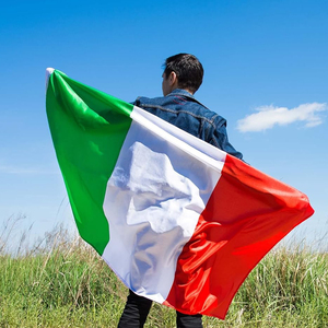 Bandera Italiana 2026 de 3x5 pies, Bandera de Fútbol para Exteriores, Banderas para Fanáticos del Equipo Italiano, Bandera Corporal Italiana, Funda para Coche Italiana - Product Image 4