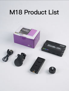 Nouvelle arrivée pour M18 RGB Mini pince de téléphone en <span class=keywords><strong>plastique</strong></span> rechargeable LED lumière de remplissage Webcam éclairage Zoom appel lumière vidéo de poche - Product Image 6