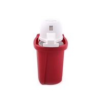 4 QT Durable Plastic Bucket Small Easy to Carry Homemade Healthy Delicious Ice Cream Popular High Quality Ice Cream Maker