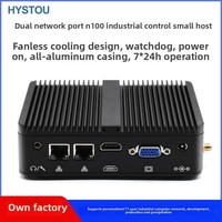 Vente directe Mini Cloud Desktop Soft Routing N100 Portable Micro Industrial Host Intel Celeron DDR4 8GB SSD AU