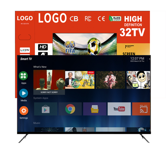 Manufacturer Flat Screen Televisions Smart Tv 22 32 40 43 50 55 65 75 Inch Led Tv