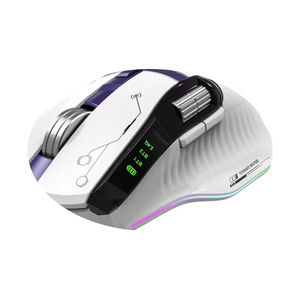 <span class=keywords><strong>Souris</strong></span> de jeu sans fil tri-mode avec écran OLED, éclairage RGB, prise en main ergonomique pour joueur PC - Product Image 2