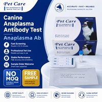 Veterinaire Honden Testkit, Zeer Gevoelig, Hot Selling CPV/CCV/GIA/CRV 4-in-1 Snelle Testkit voor Thuis/Kliniek, Gratis Monster Testkit