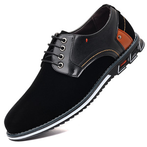 <span class=keywords><strong>Chaussures</strong></span> en cuir décontractées en daim de grande taille pour hommes blanc traçage peau de daim souple - Product Image 2