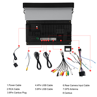 Hikity 7 ''Android Car Radio para Alfa Romeo 159 2004-2011 2 + 64G Car Stereo Wireless Carplay/Android Auto GPS/WiFi OEM al por mayor