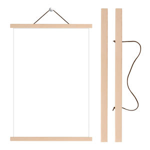 Créez votre propre affiche murale personnalisée résistante aux UV, écologique, en bois, pour la décoration du salon ou de la chambre à coucher - Product Image 5