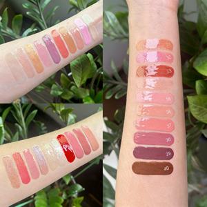 Créez votre propre ensemble de maquillage de marque : Gloss à lèvres en gros, logo personnalisé, végétalien, marque privée, gloss nude - Product Image 4