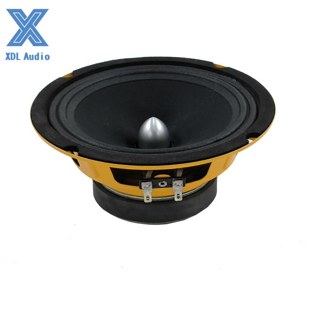 8-Inch Mid-Range Car Audio Speaker & Horn 160W Max Power Iron Material for Enhanced Vehicle Sound System Power Boost