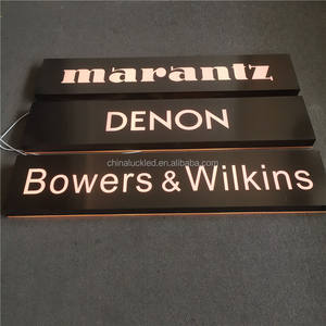 Caja de luz LED personalizada <span class=keywords><strong>para</strong></span> cafetería y restaurante, cajas de luz publicitarias de acero inoxidable negro, <span class=keywords><strong>anuncios</strong></span> <span class=keywords><strong>luminosos</strong></span> - Product Image 5