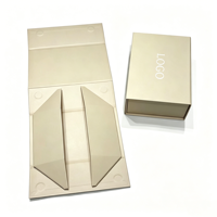 Coffret Cadeau Luxe Empilable Personnalisé du Fabricant – Boîte d'Emballage Rigide Magnétique Crème Blanc Imprimée sur Mesure pour Marques