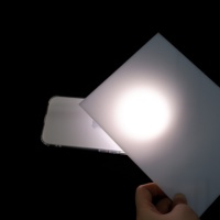 Diffuseur de lumière Led diffusion polycarbonate PC feuille plastique pour la décoration