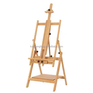 Supporto per cavalletto in legno di faggio per artista professionale di alta qualità per parti di cavalletto per Studio principale dell'artista