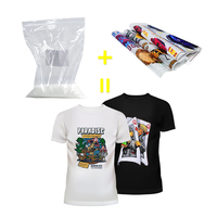 Qingyi KTPU-05 poudre de polyamide anti-sublimation dtf noir pour l'impression par transfert de chaleur