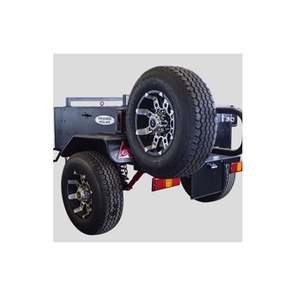 Carros de viaje de aluminio ligeros Remolque móvil <span class=keywords><strong>para</strong></span> acampar al aire libre y aventuras en caravanas - Product Image 1