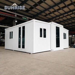 บ้านสำเร็จรูป SUNRISE ขนาด 20 ฟุต แบบขยายได้ โครงสร้างเหล็ก โมดูลาร์ สำนักงานสำเร็จรูป ราคาประหยัด พร้อมห้องน้ำในตัว - Product Image 1