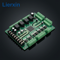 Carte de circuit imprimé industrielle personnalisée (PCB) et assemblée (PCBA) 1 à 20 couches, contrôleur de moteur servo PLC, fabricant OEM ODM, haute performance TG ENIG RoHS Lierxin