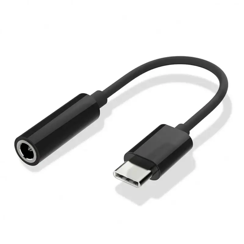 USB Type C to 3.5mm Adapter Cable Headphone Earphone Phone Convertor Headphone conversion line