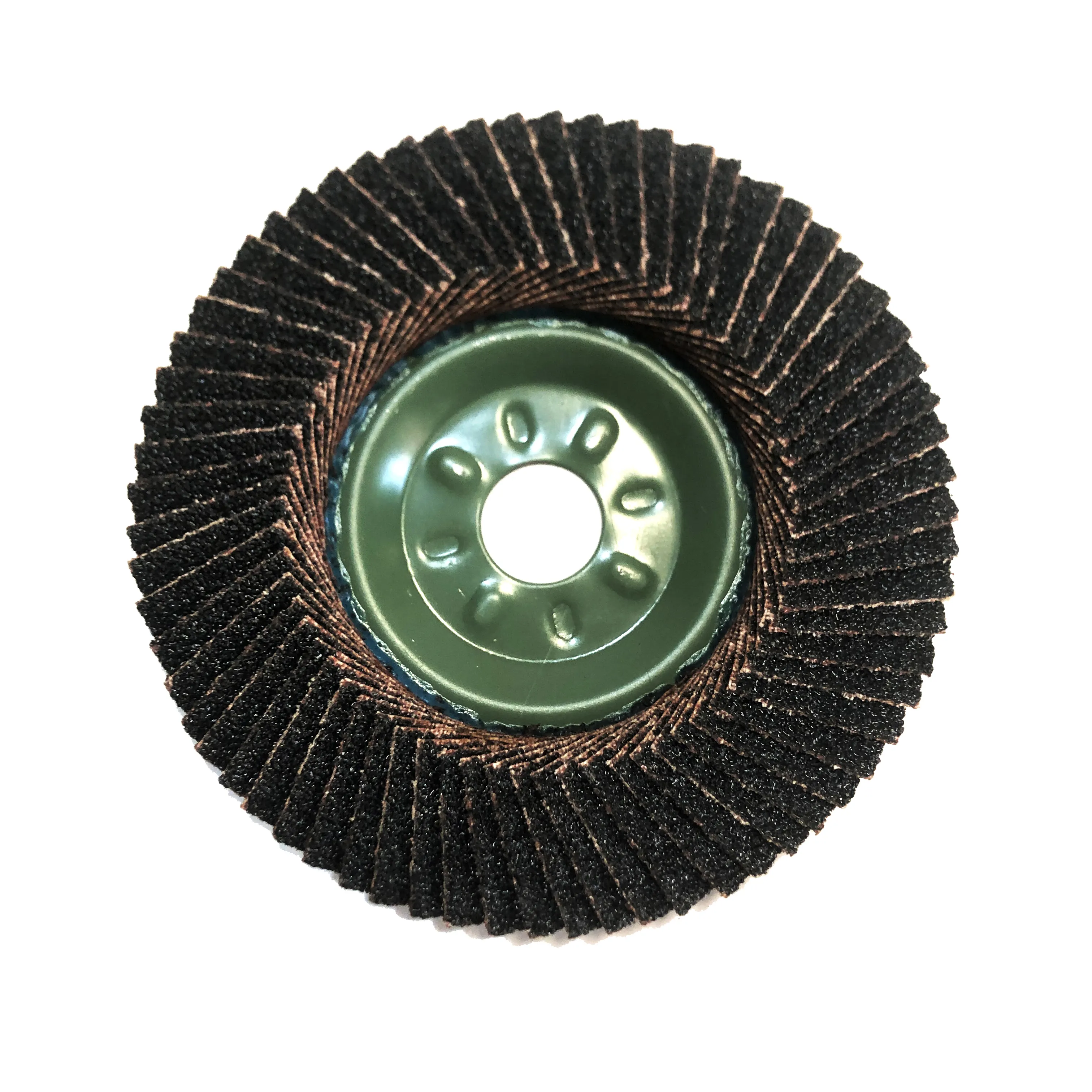 Feuille de polissage lame de volet roue de persienne roue de tissu abrasif plat pour machine de polissage angulaire