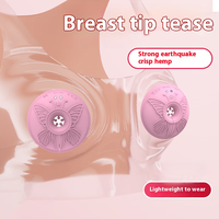Hochwertiger Silikon-Brustvibrator für Frauen mit Doppelmotor, Nippelsauger-Massagegerät mit Mehreren Vibrationsmodi, Sexspielzeug