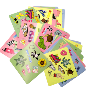 Cartes flash pour enfants imprimées sur mesure en papier 350 g/m², apprentissage à domicile, mots fréquents, éducatives, emballage écologique en boîte, logo personnalisé - Product Image 2
