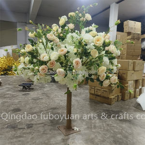 Albero di Ciliegio Artificiale Lussureggiante, Perfetto per Decorazioni di Matrimoni ed Eventi, Ornamento Floreale Elegante Rosa per Interni ed Esterni - Product Image 3