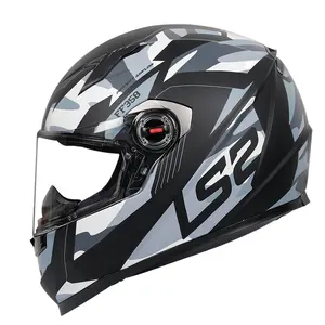 LS2 FF358 Full Face motorcycle helmet high quality ls2 Brazil flag capacete casque moto helm