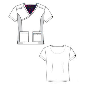 Conjuntos de sarga de alta calidad para enfermera, uniforme de Hospital, traje de fregar usado - Product Image 6