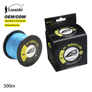 สายเอ็นตกปลา Lmaide New 500ม. สายถักหลาย<span class=keywords><strong>เส้น</strong></span> <span class=keywords><strong>4</strong></span> <span class=keywords><strong>เส้น</strong></span> สำหรับขาย - Product Image 1