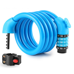 <span class=keywords><strong>Antivol</strong></span> de vélo en acier portable de haute qualité sélectionné, cadenas à combinaison <span class=keywords><strong>antivol</strong></span> adapté aux vélos électriques de montagne - Product Image 1