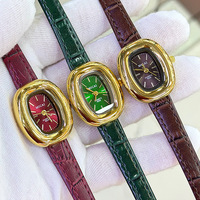 Nouvelle Arrivée Montre Femme Tendance Style Ovale Haut de Gamme Rétro Niche Élégante Montre-Bracelet pour Dames