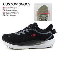 VEILISR Chaussures de course à pieds larges unisexes Chaussures de sport décontractées avec bout large pour hommes