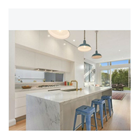 Cuisine Modulaire Complète Personnalisée pour Toute la Maison - Ensemble d'Armoires de Cuisine avec Îlot