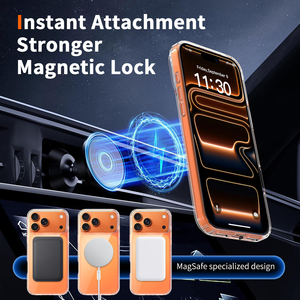 Cover per Cellulare Magnetica Antiurto Trasparente in PC Rigido e TPU Morbido da 1,3 MM per iPhone 13 14 15 16 17 Pro Max - Product Image 5